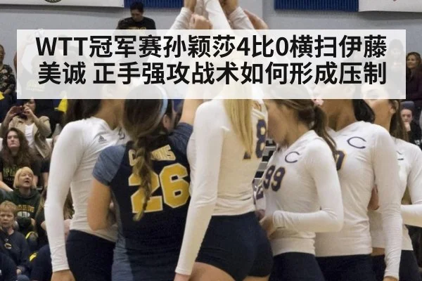 WTT冠军赛孙颖莎4比0横扫伊藤美诚 正手强攻战术如何形成压制